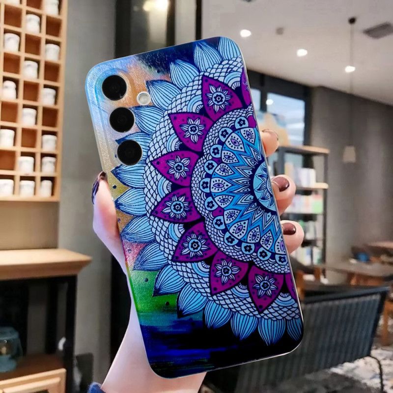 Deksel Samsung Galaxy A16 5g Mandala Blomstermønster Beskyttelse Deksel