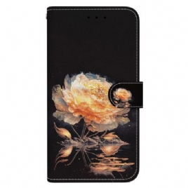 Folio Deksel Samsung Galaxy A16 5g Gylden Peon