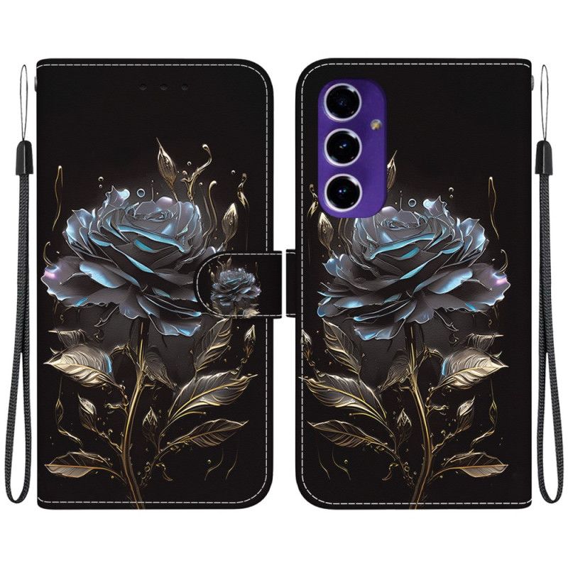 Folio Deksel Samsung Galaxy A16 5g Svart Rose