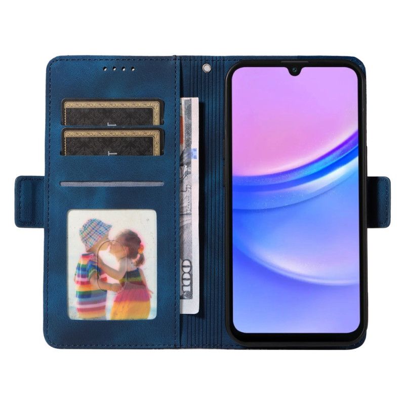 Lærdeksel Folio Deksel Samsung Galaxy A16 5g Stjernedesign