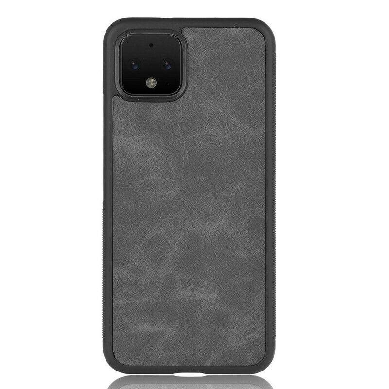 Deksel Til Google Pixel 4 Vintage Look Leather Effect