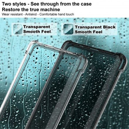 Deksel Til Asus Zenfone 8 Transparent Silkeaktig Imak