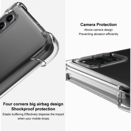 Deksel Til Asus Zenfone 8 Transparent Silkeaktig Imak