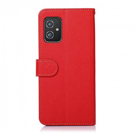 Folio Deksel Til Asus Zenfone 8 Liche Style Rfid Khazneh