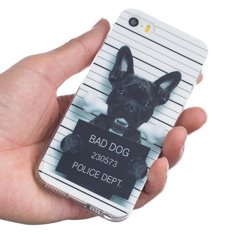 Deksel Til iPhone SE / 5 / 5S Dårlig Hund