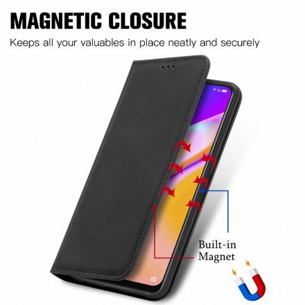 Beskyttelse Deksel Til Oppo A94 5G Folio Deksel Skin-touch