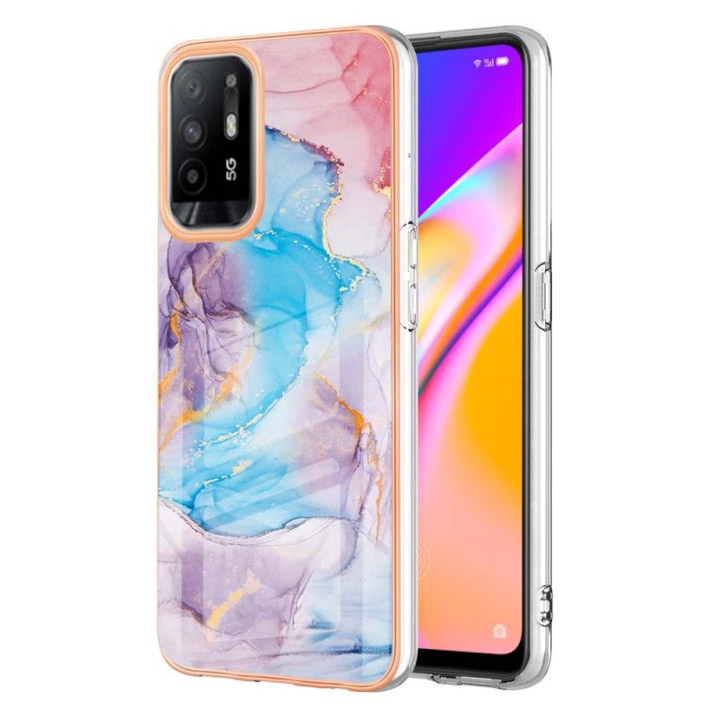 Deksel Til Oppo A94 5G Pastellmarmor