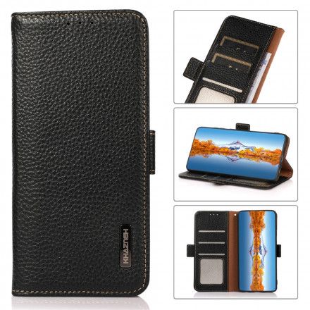 Folio Deksel Til Oppo A94 5G Litchi Leather Khazneh Rfid