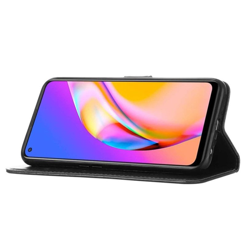 Folio Deksel Til Oppo A94 5G Sommerfugl Med Snor