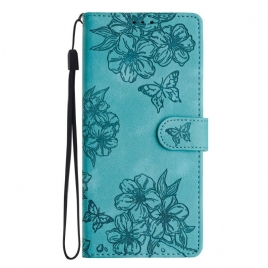 Folio Deksel Samsung Galaxy S24 Fe Floralie