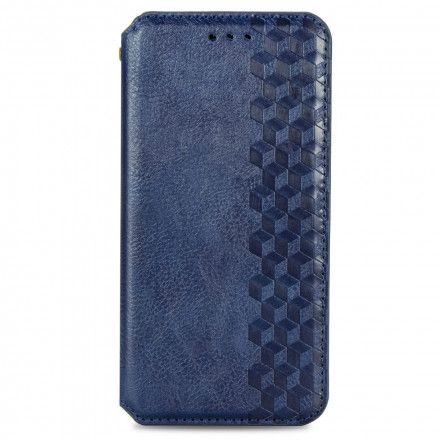 Beskyttelse Deksel Til Samsung Galaxy A71 5G Folio Deksel Diamond Texture Leather Effect