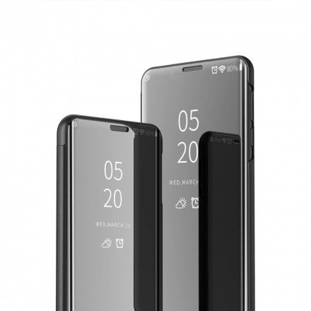 Beskyttelse Deksel Til Samsung Galaxy A71 5G Speil Og Kunstskinn