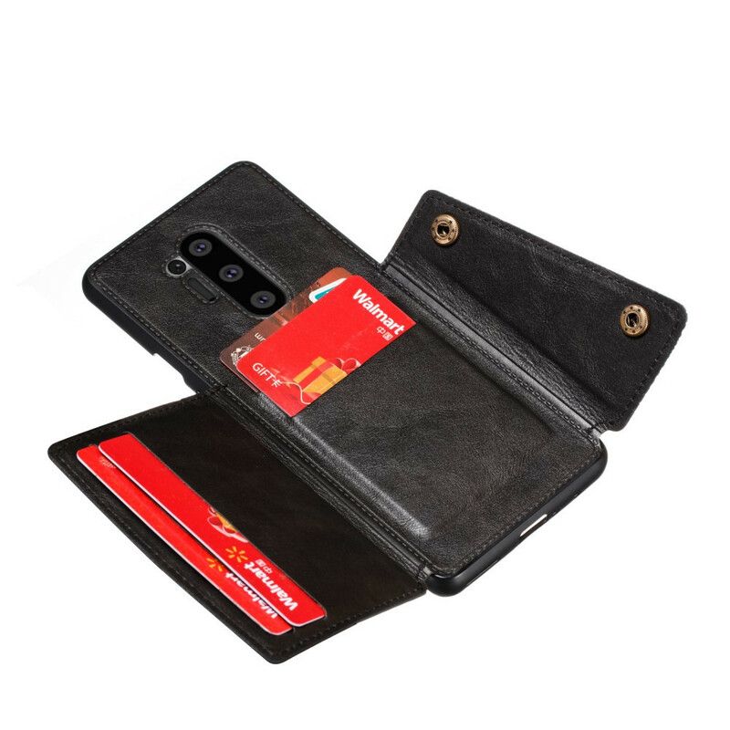 Deksel Til OnePlus 8 Pro Lommebok Lærdeksel Snap Lommebok