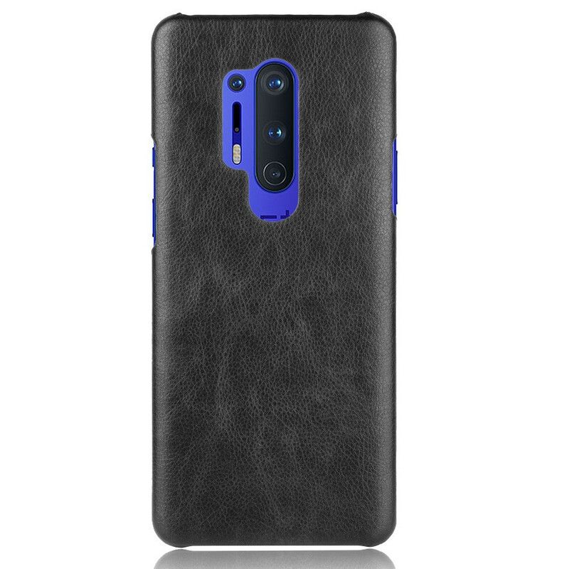 Mobildeksel Til OnePlus 8 Pro Performance Litchi Leather Effect