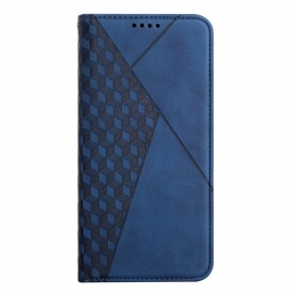 Beskyttelse Deksel Til Samsung Galaxy S23 Plus 5G Folio Deksel 3d-mønster I Skinn