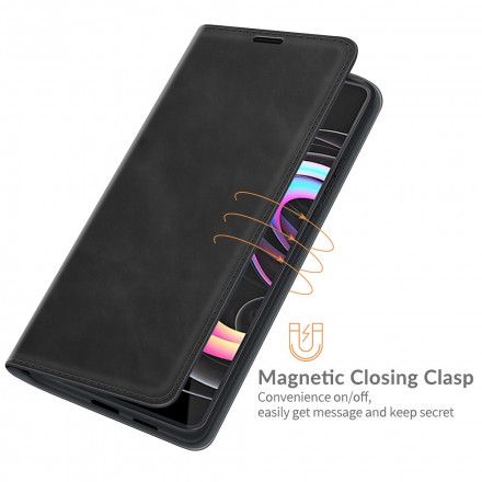 Beskyttelse Deksel Til Motorola Edge 20 Pro Folio Deksel Skin-touch