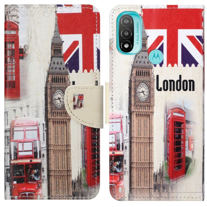 Folio Deksel Til Moto G71 5G London Life