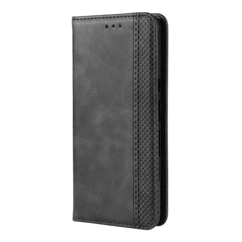 Beskyttelse Deksel Til Sony Xperia L3 Folio Deksel Vintage Design Leather Style