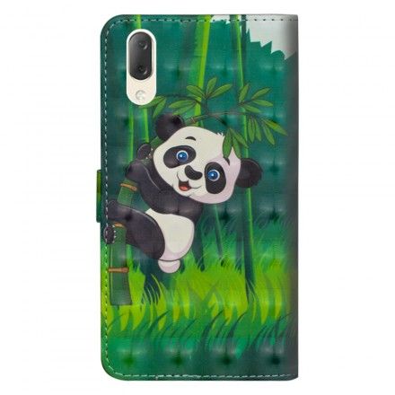 Folio Deksel Til Sony Xperia L3 Panda Og Bambus