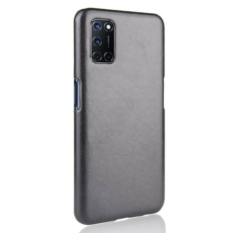 Deksel Til Oppo A72 Performance Litchi Leather Effect