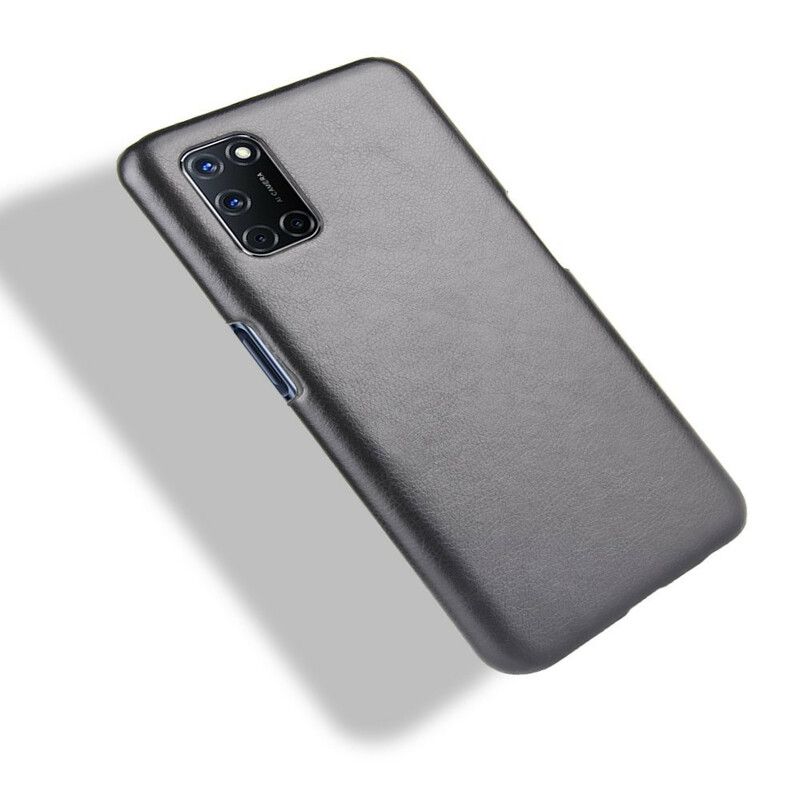 Deksel Til Oppo A72 Performance Litchi Leather Effect