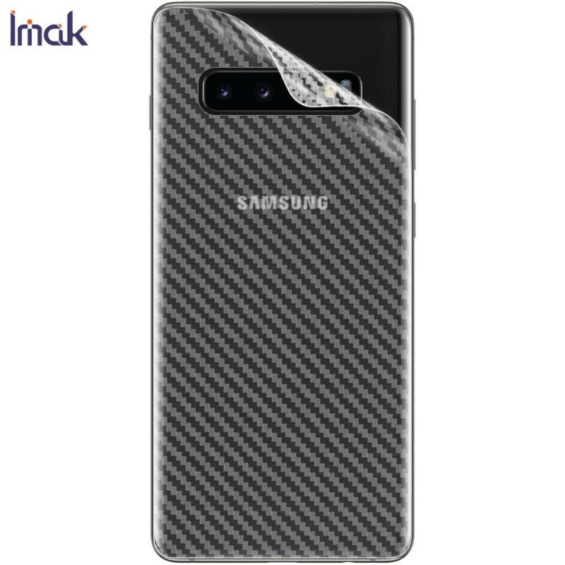 Beskyttelsesfilm Bak For Samsung Galaxy S10 Plus Carbon Imak