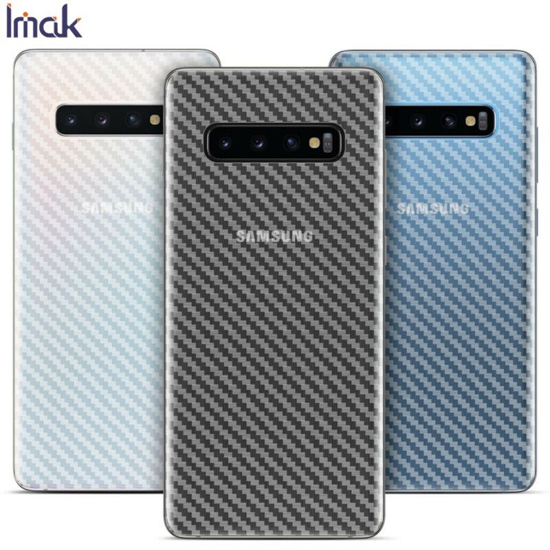 Beskyttelsesfilm Bak For Samsung Galaxy S10 Plus Carbon Imak