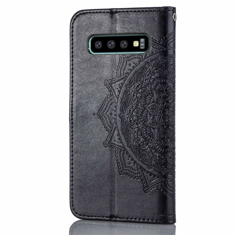 Folio Deksel Til Samsung Galaxy S10 Plus Middelaldermandala