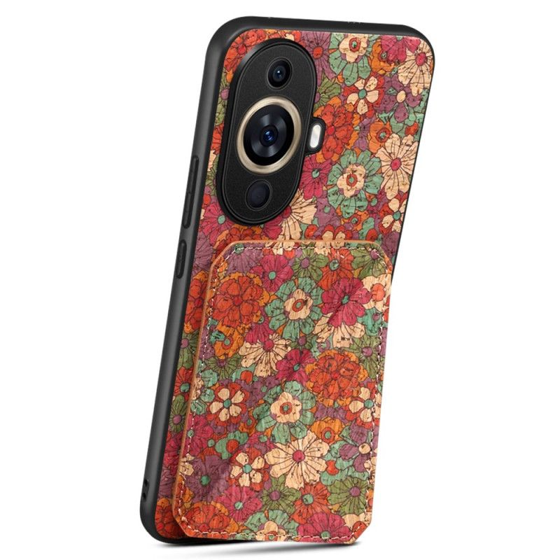 Deksel Huawei Nova 12s Blomstermønster