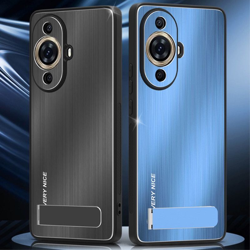 Deksel Huawei Nova 12s Metalleffektstøtte