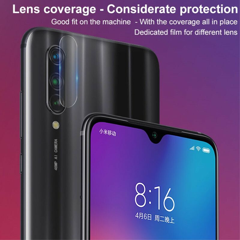 Beskyttende Linse I Herdet Glass For Xiaomi Mi 9 Lite