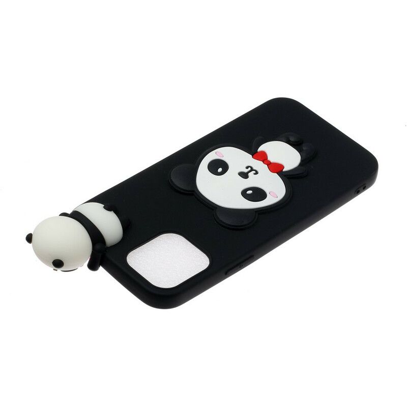 Deksel Til iPhone 13 Mini 3d-pandaen