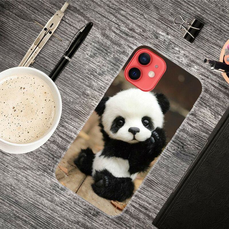 Deksel Til iPhone 13 Mini Fleksibel Panda