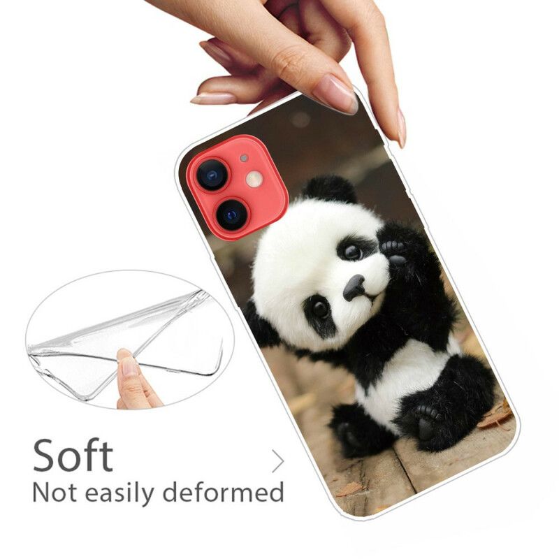 Deksel Til iPhone 13 Mini Fleksibel Panda