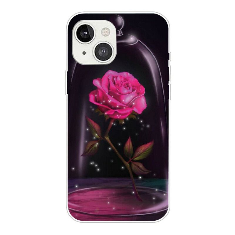 Deksel Til iPhone 13 Mini Magisk Rosa