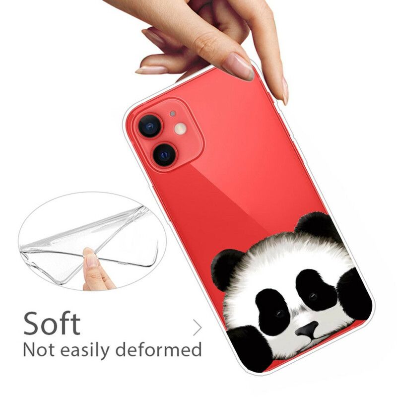 Deksel Til iPhone 13 Mini Transparent Panda