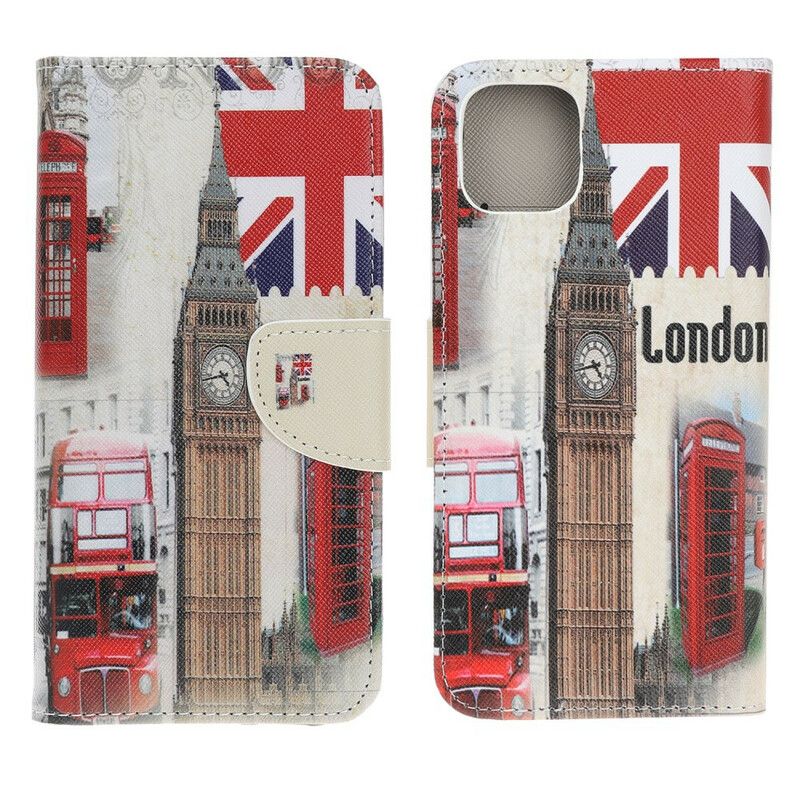 Folio Deksel Til iPhone 13 Mini London Life