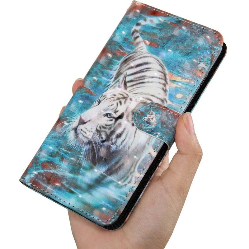 Folio Deksel Til iPhone 13 Mini Lyspunkt Lucian The Tiger