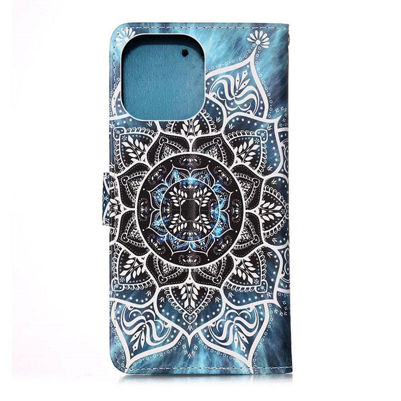 Folio Deksel Til iPhone 13 Mini Mandala I Himmelen