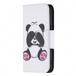 Folio Deksel Til iPhone 13 Mini Panda Moro