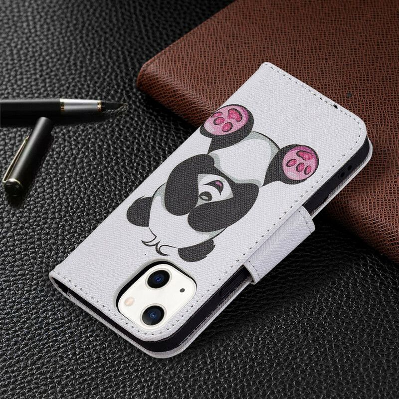 Folio Deksel Til iPhone 13 Mini Panda Moro