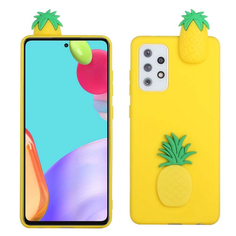 Deksel Til Samsung Galaxy A33 5G 3d Ananas