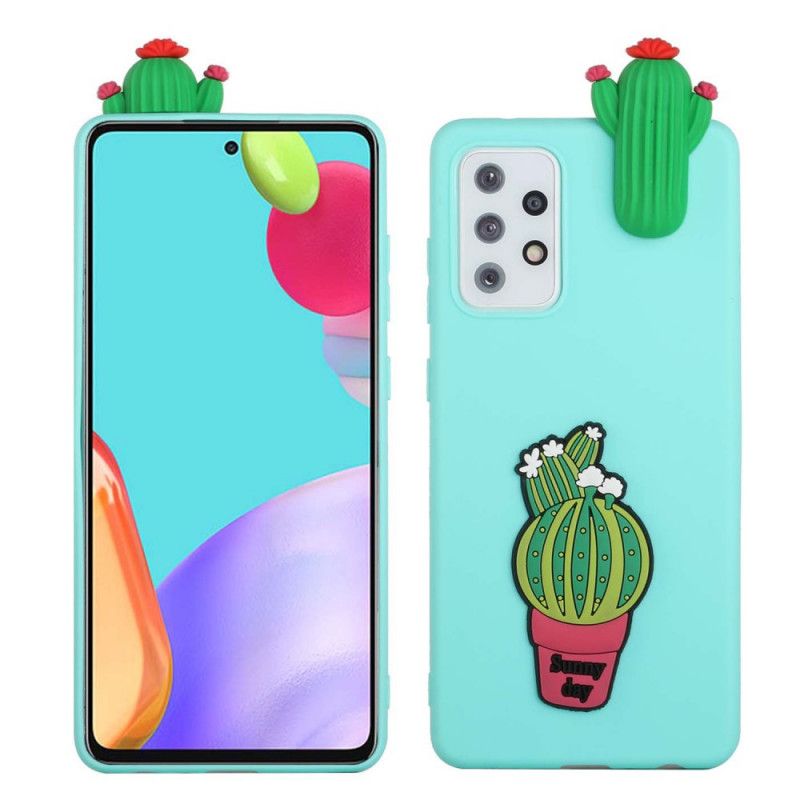 Deksel Til Samsung Galaxy A33 5G Cactus Madness 3d