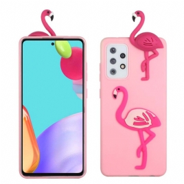 Deksel Til Samsung Galaxy A33 5G Flamingo 3d