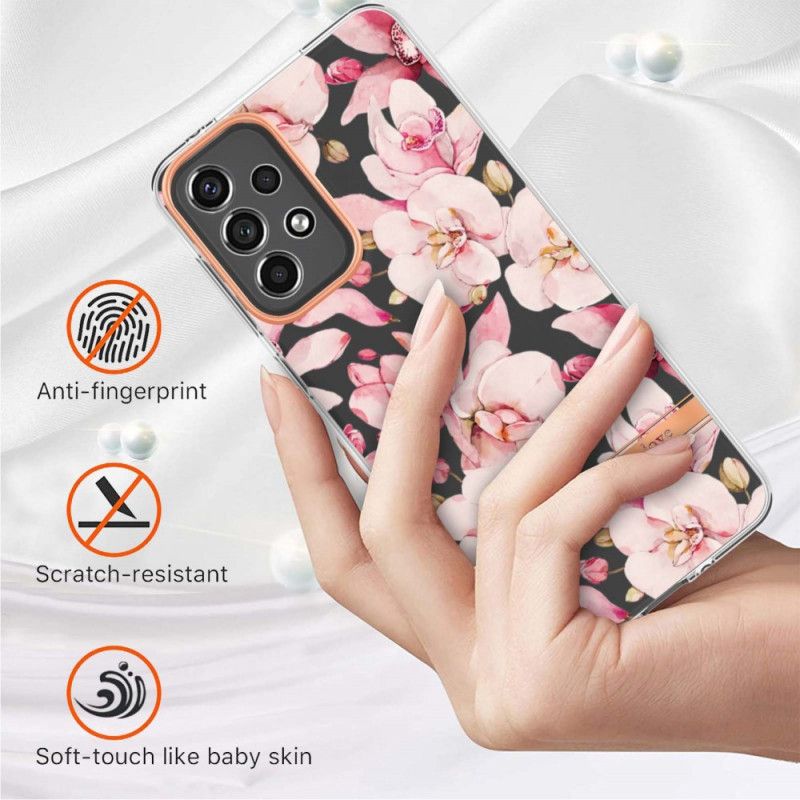 Deksel Til Samsung Galaxy A33 5G Floral Transparent