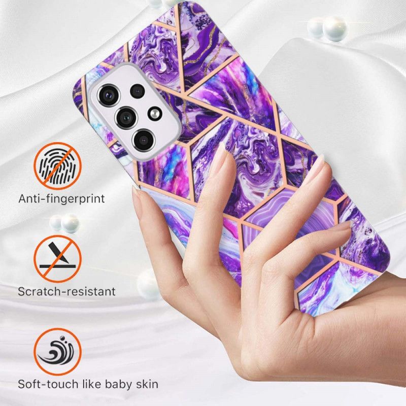 Deksel Til Samsung Galaxy A33 5G Ultra Design Marble