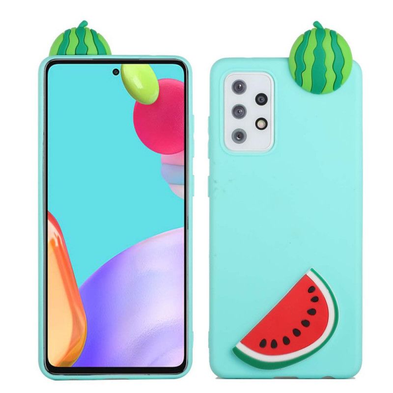 Deksel Til Samsung Galaxy A33 5G Vannmelon 3d