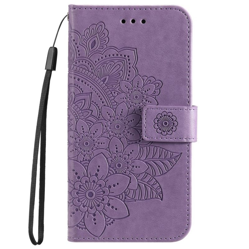 Folio Deksel Til Samsung Galaxy A33 5G Blomstermandala