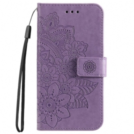 Folio Deksel Til Samsung Galaxy A33 5G Blomstermandala