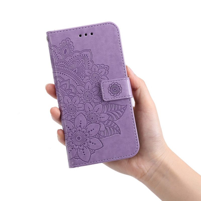 Folio Deksel Til Samsung Galaxy A33 5G Blomstermandala